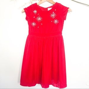 Gymboree Girls’ Velvet dressy dress Size 7